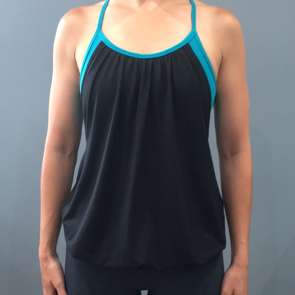 Lululemon tank top with build in bra